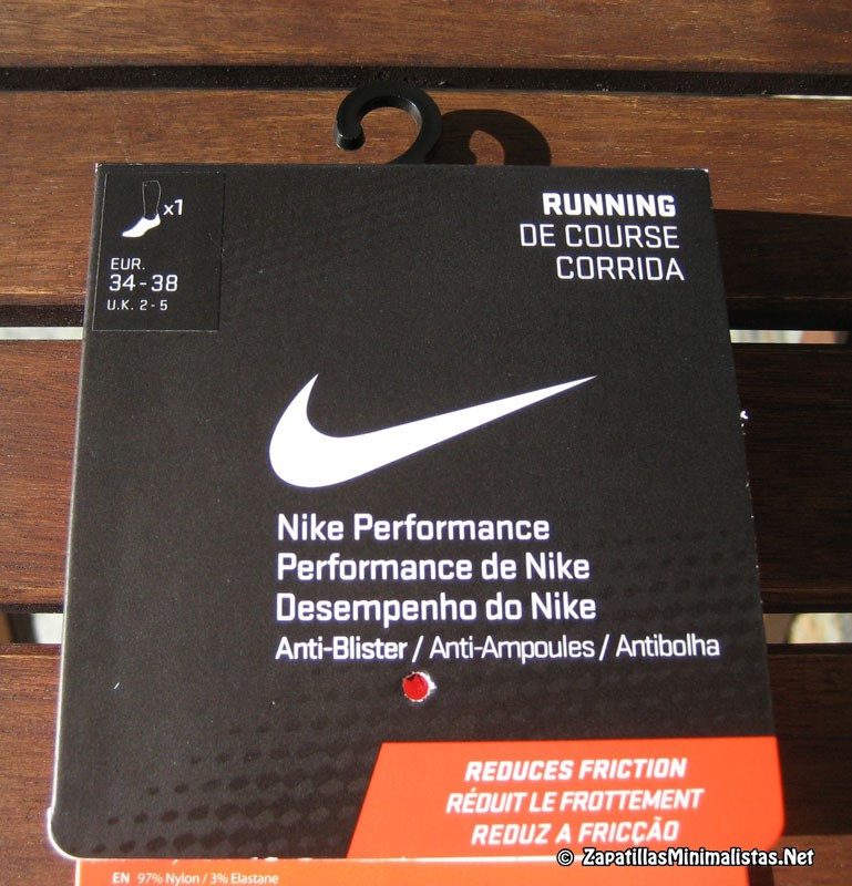 Calcetines 5 Nike | ZapatillasMinimalistas.Net