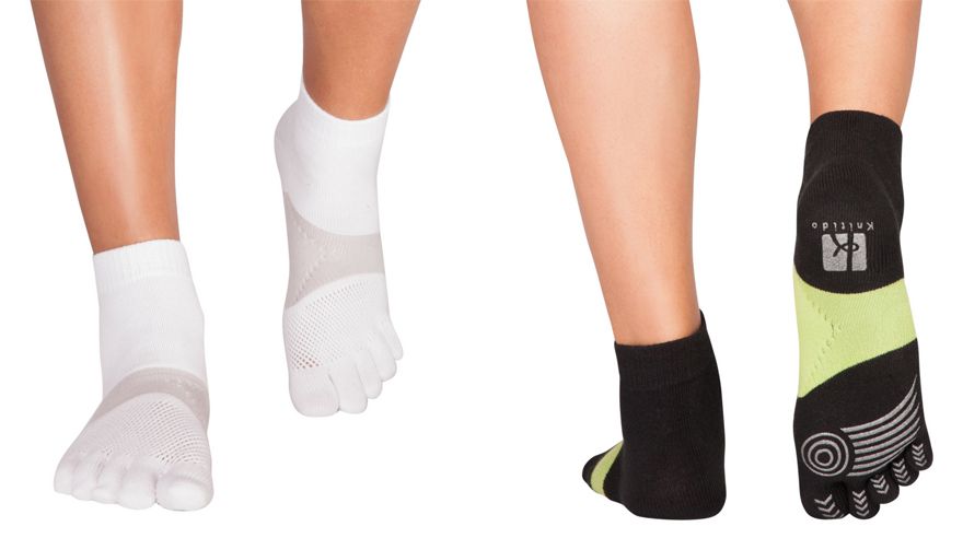 Calcetines para hombre de 5 dedos de algodón atléticos para correr, paquete  de 4/3 unidades